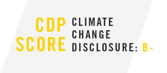 BRP's Climate Change Disclosure score